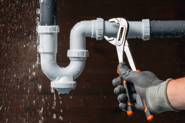 Professional Drain Cleaning technician working in Somerset, TX